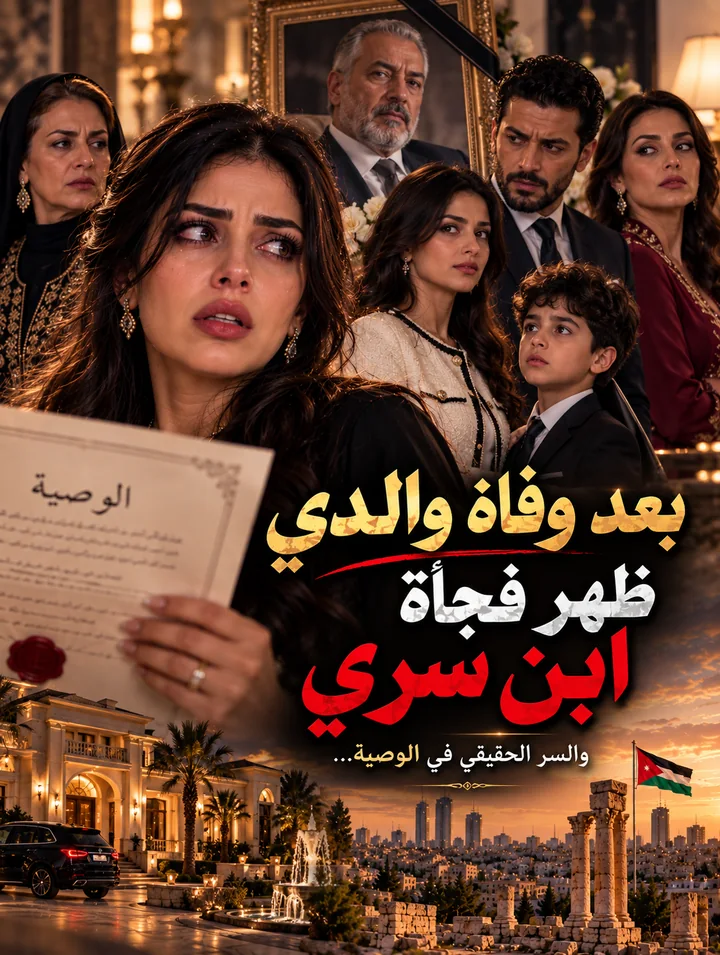 بعد وفاة والدي ظهر فجأة ابن سري